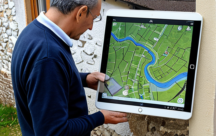 재해 발생 시 대응 매뉴얼 작성법 - Risk Assessment**

"A concerned homeowner in a residential neighborhood in Brittany, France, examine...